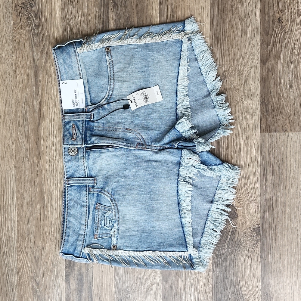 Express beaded shorts